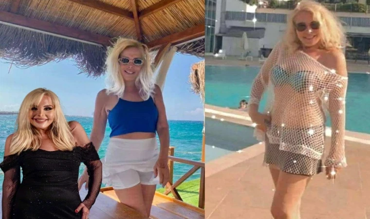 NESLİ ÖZSOY'UN TATİL KEYFİ