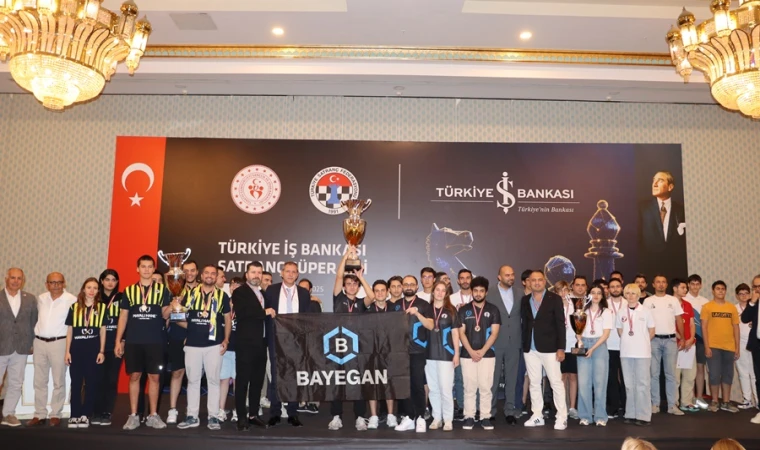 TÜRKİYE İŞ BANKASI SATRANÇ SÜPER LİGİ’NDE YİNE ŞAMPİYON