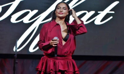 ELİF SAFFAT’TAN AZKA OTEL’DE UNUTULMAZ BİR GECE