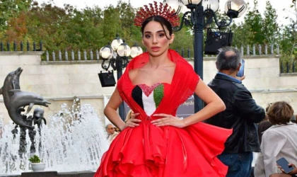 BUSE ILGAZ'TAN FİLİSTİN'E SESSİZ BİR SELAM